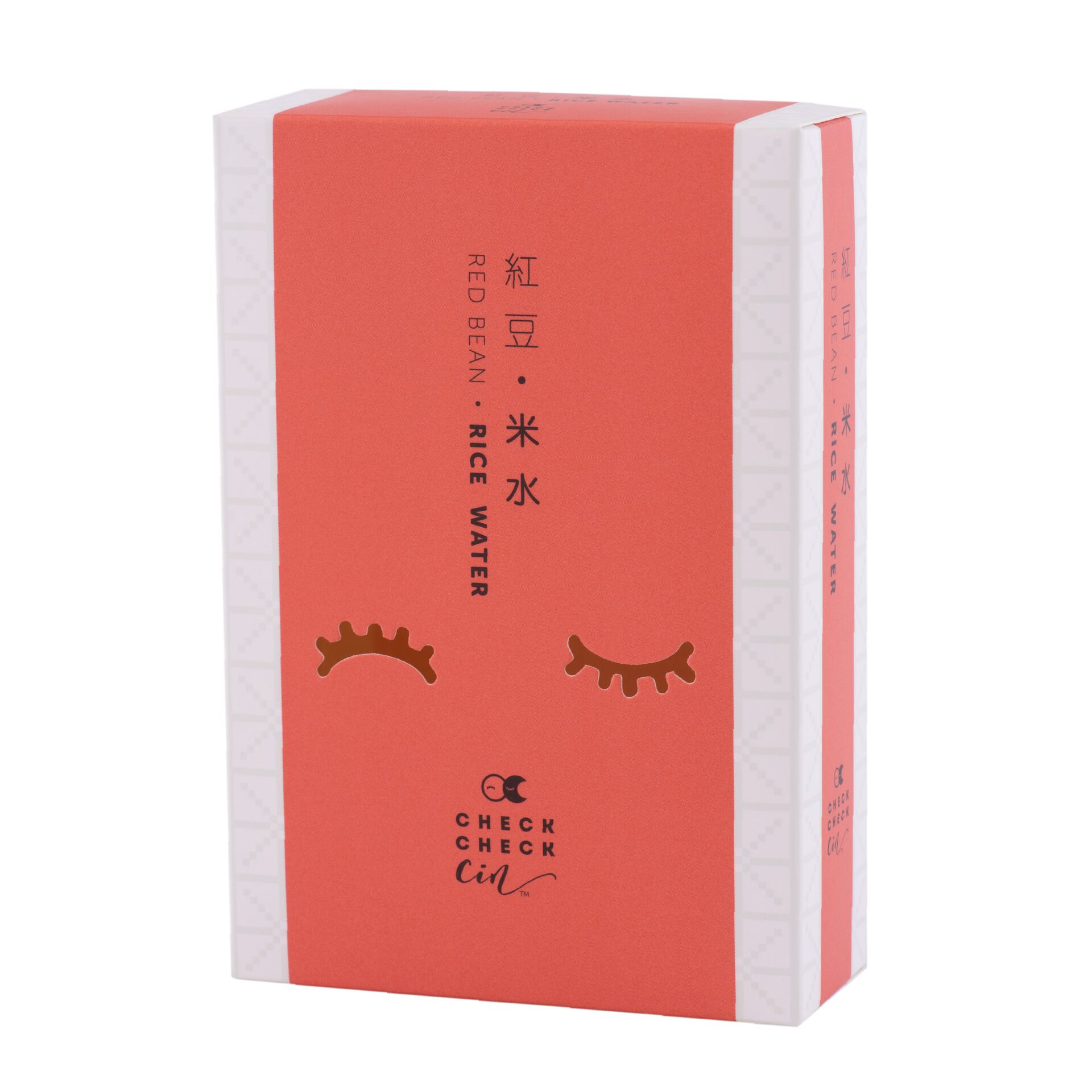 CHECKCHECKCIN Rice Water Red Bean 21g x 5 sachets 1 箱