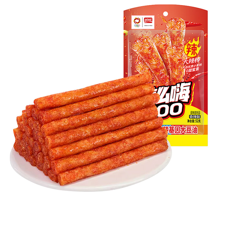Panpan Spicy Bar,Casual Food 52g * 1 Pack