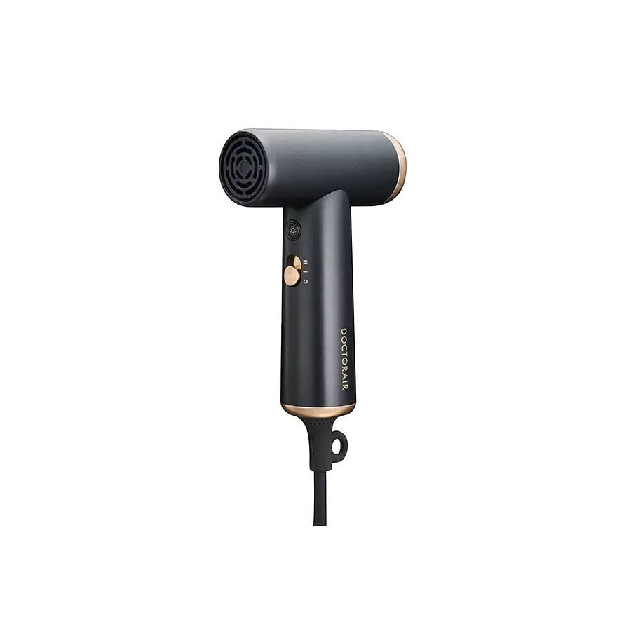 DOCTORAIR MIRA JET Hair Dryer Smooth Black BDR-01 1 count