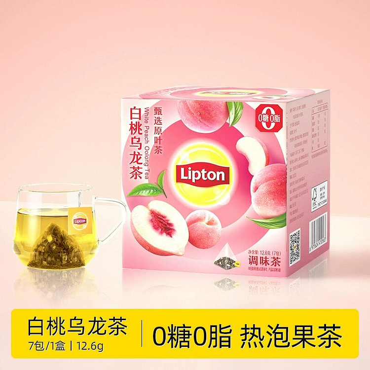 Lipton Fruit White Peach Oolong*7 packs