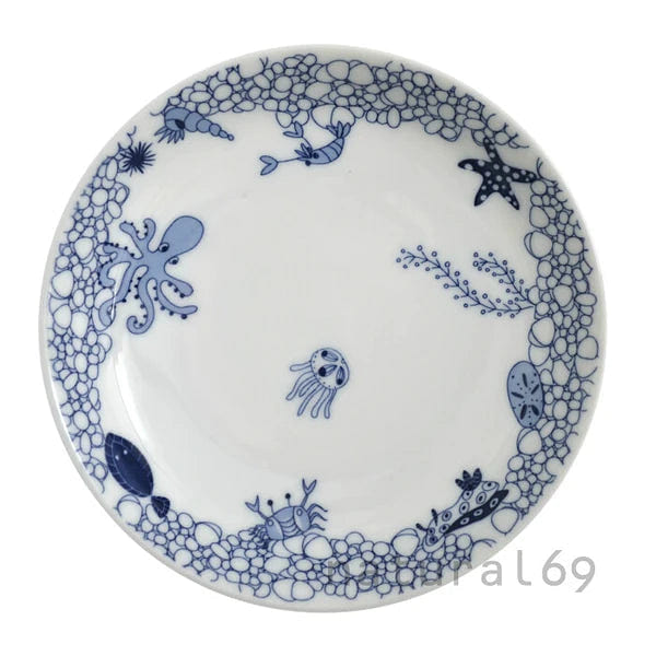 Natural69 Coco Marine Small Plate Living Creatures 1 each