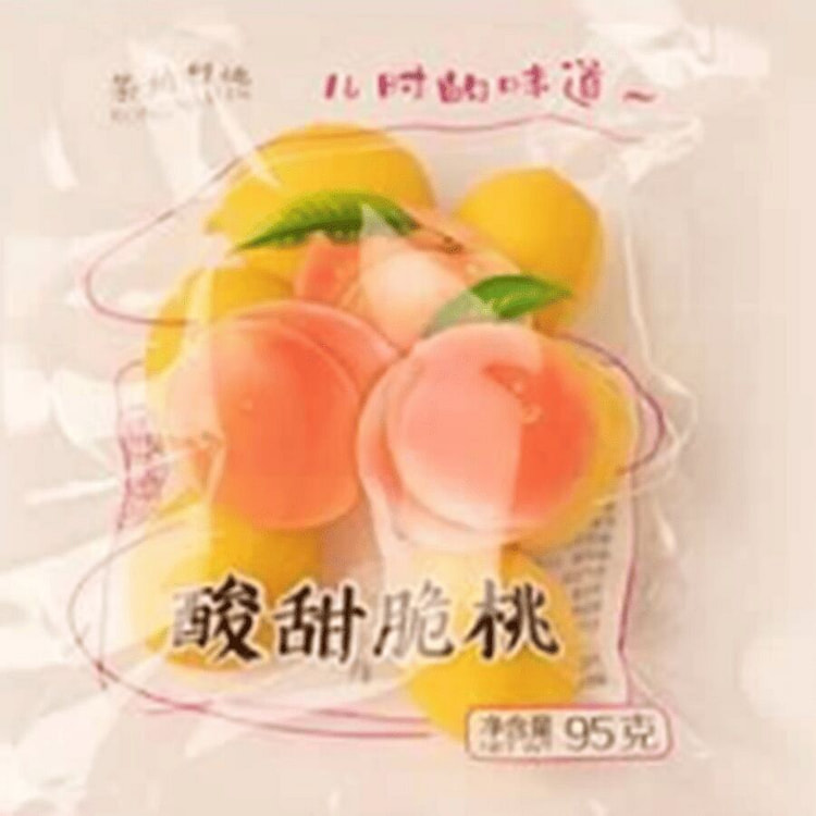 Sweet and sour crisp peach 95g*1 bag 95 g