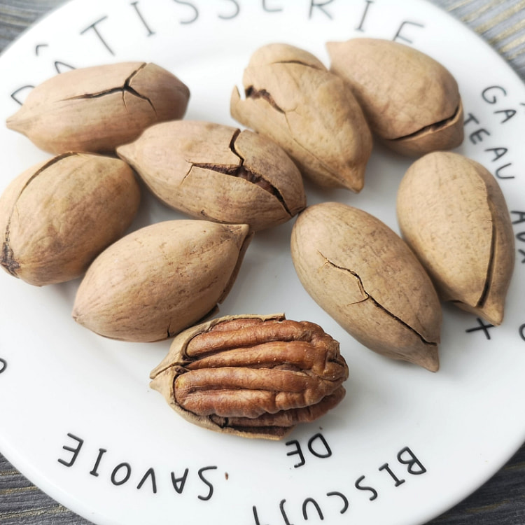 山核桃碧根果奶油味长寿果500g*袋 500 克