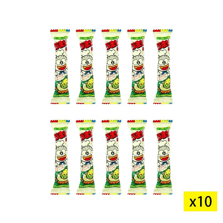 哆啦A梦 栗米条 玉米浓汤味 6g x 10根