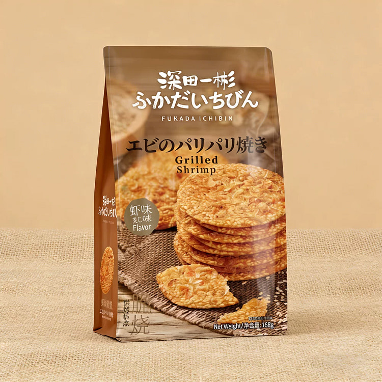 Jin Yu Shrimp Crispy Burnt 168 g