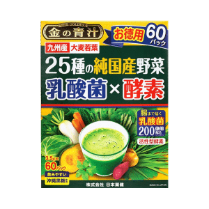 日本药健 无添加25种蔬菜x乳酸菌x酵素青汁粉末 1 份