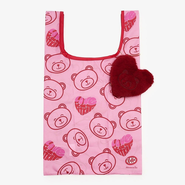AfternoonTea情人节限定购物袋 粉红色 1 份