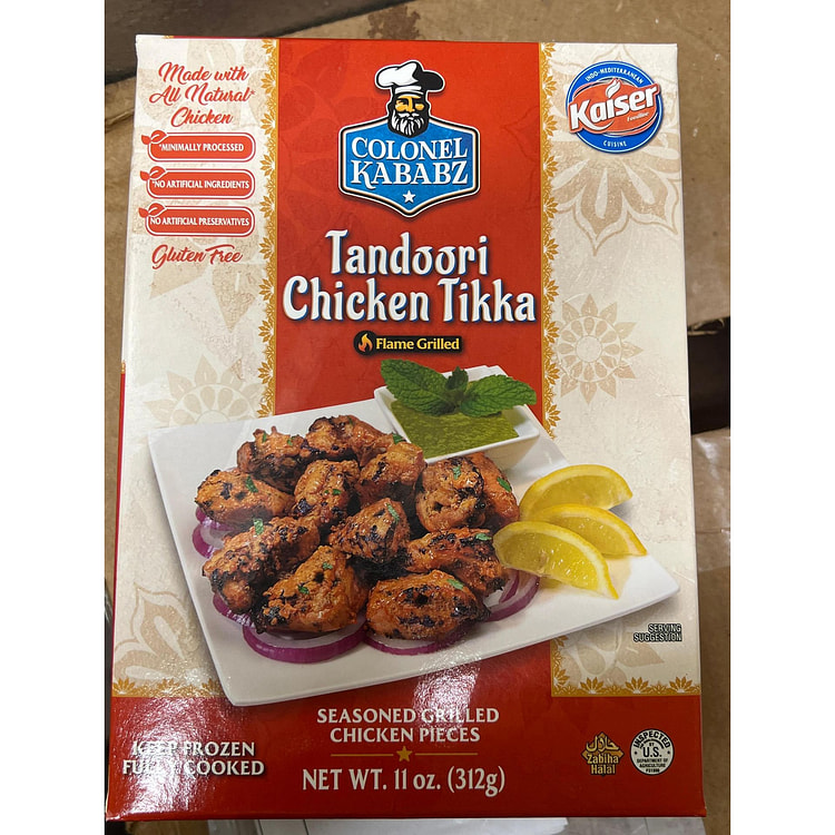 卡巴布上校坦都里鸡肉蒂卡 312 克