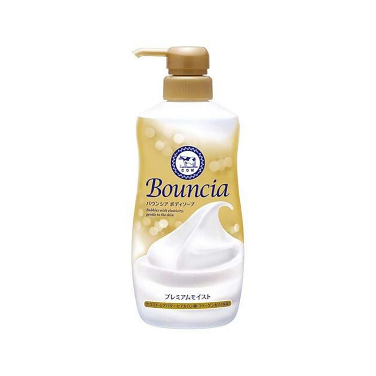 COW 牛乳石碱 泡沫 金色 沐浴露 460ml
