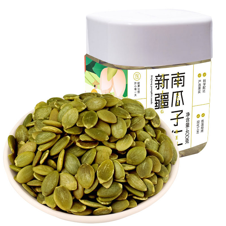 新边界南瓜子熟南瓜子仁400g/罐