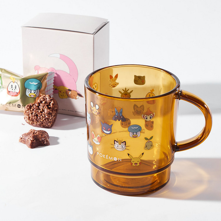Pokemon Plastic Cup & Chocolate Crunch Set (5 pcs)