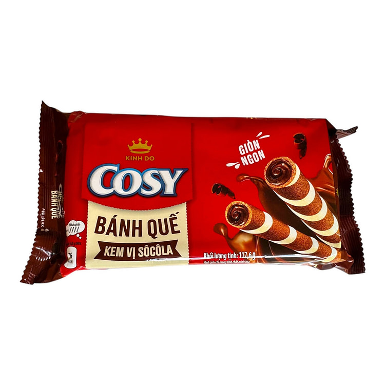 Cosy Chocolate Wafer Rolls Banh Que 117 g