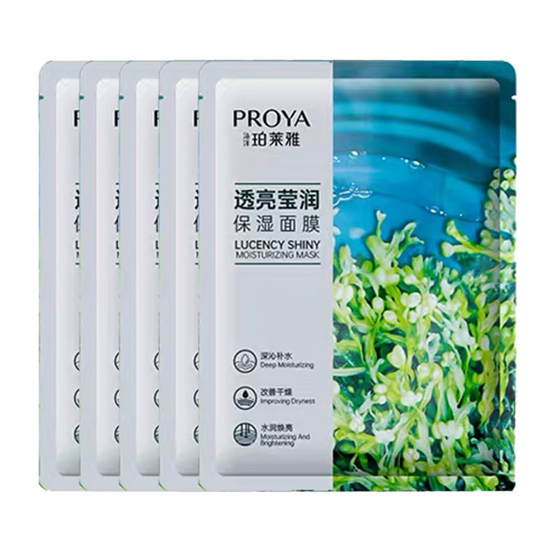PROYA Chlorella Brightening Moist Mask 5Pcs 1 box