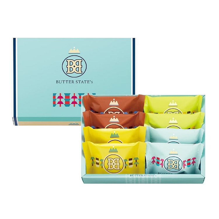 BUTTER STATES火山黄油蛋糕组合 8个装