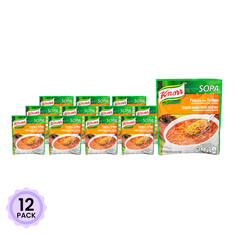 Knorr Tomato Based Pasta Soup Mix 3.5 oz*12 pack