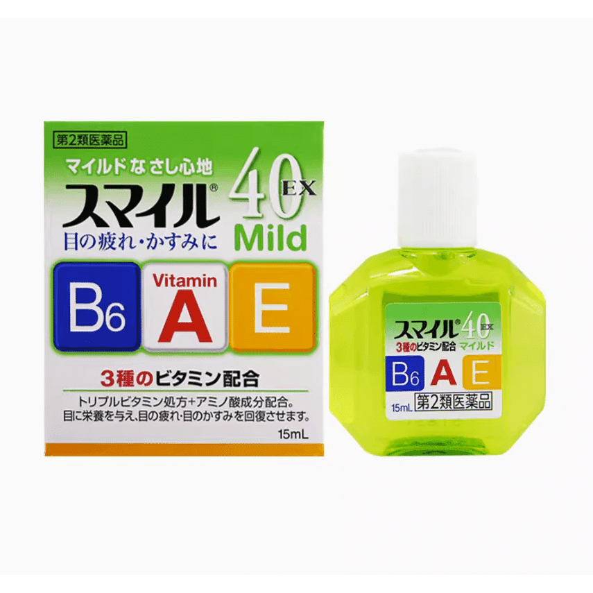 Lion smile40 EX eye drops mild eye protection 15ml 1 each