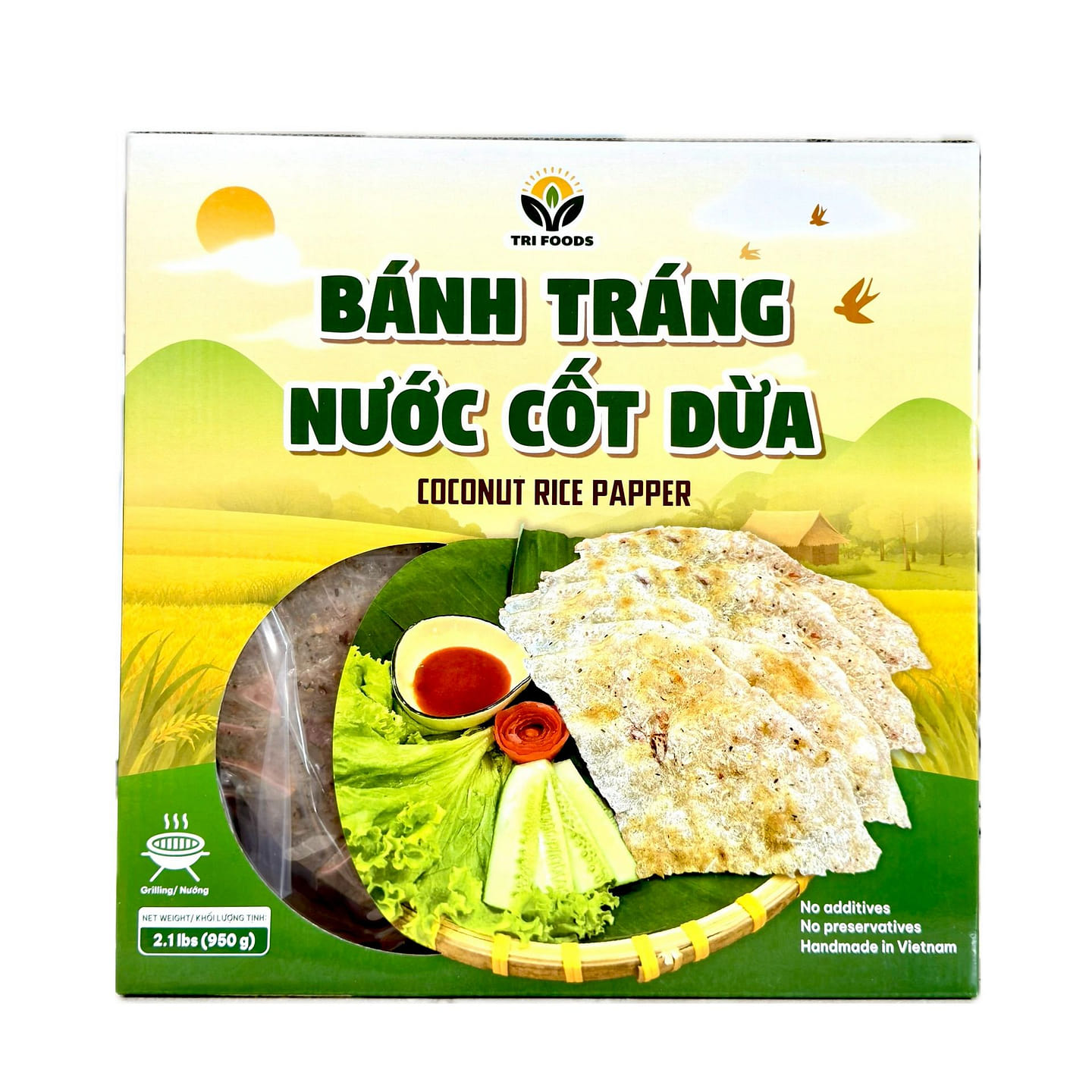 Coconut Rice Paper 950g 1 box