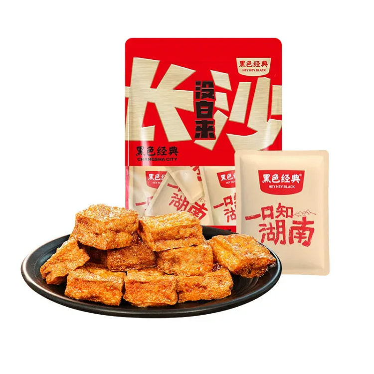 Black Classic Sauced Tofu 96g Spicy Flavor 96 g