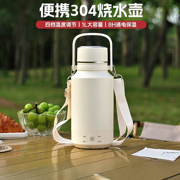 110V electric kettle 304 stainless steel liner 1L 1 count