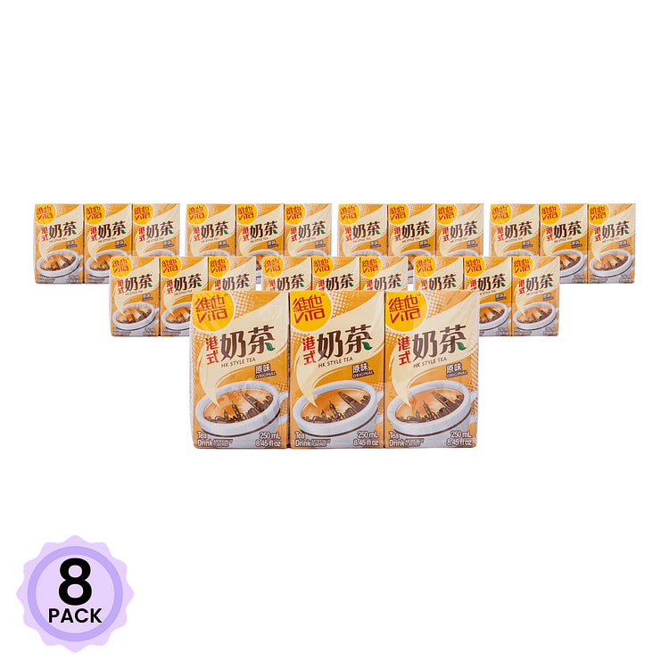 Trà Sữa Hongkong Vitasoy 6 hộp 250 ml*6 pack*8 pack