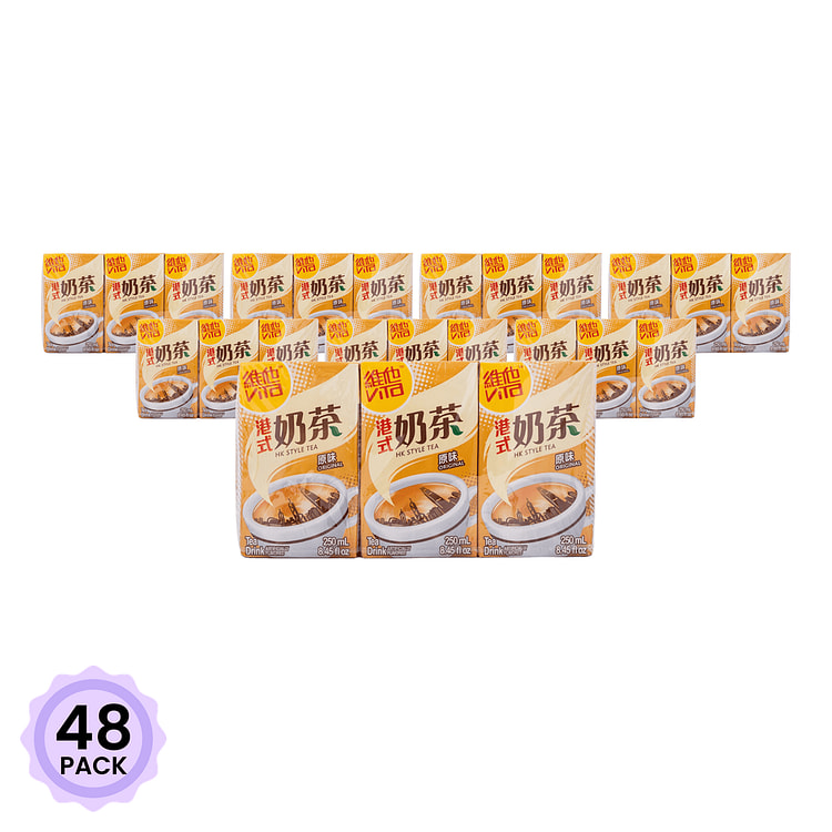 维他 港式奶茶 250 毫升*48 包