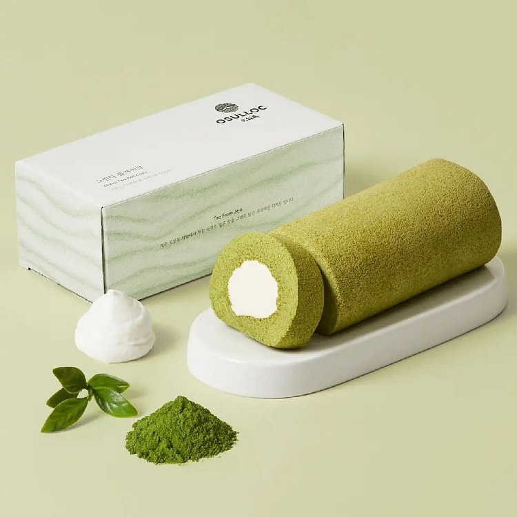 OSULLOC 绿茶卷蛋糕 350克 1 份