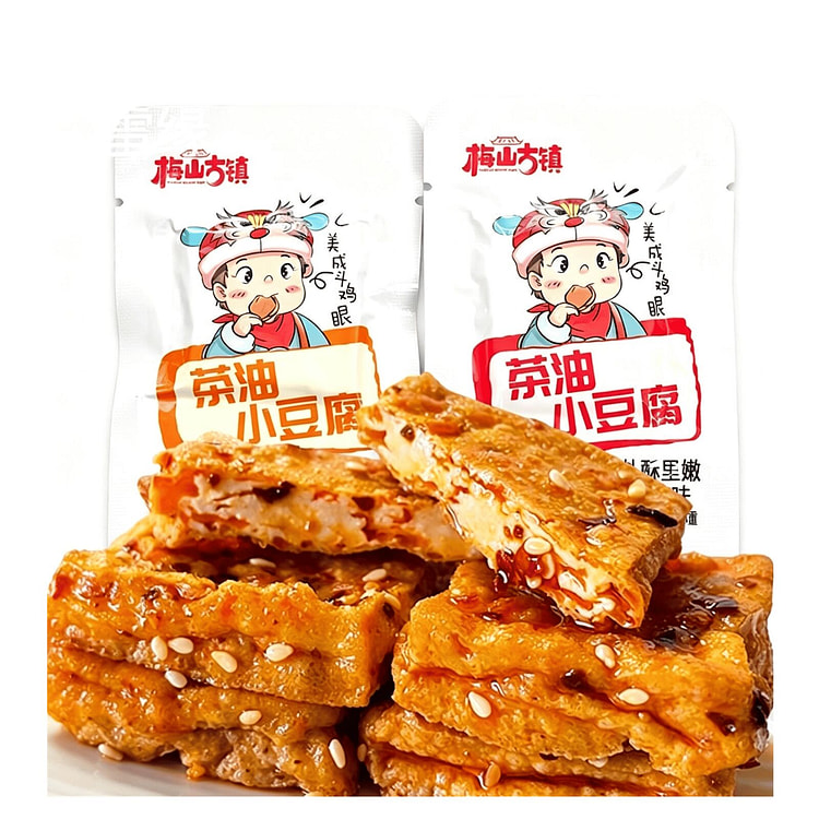 Spicy and sweet honey-flavored tea oil small tofu