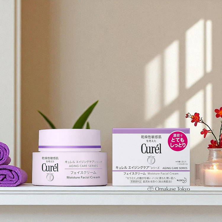 Curel Aging Care Series Moisture Facial Cream 40g