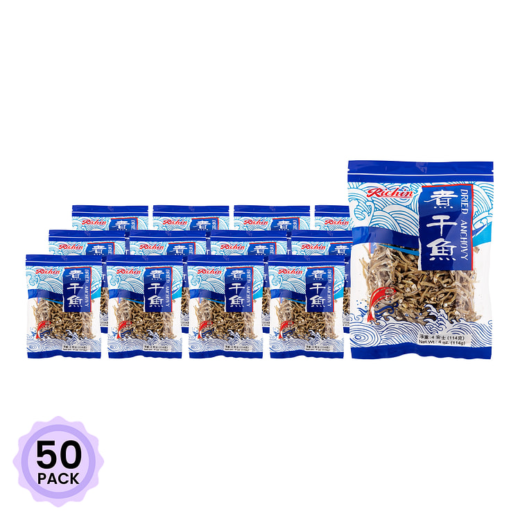 Cá Cơm Khô Richin 4 oz*50 pack