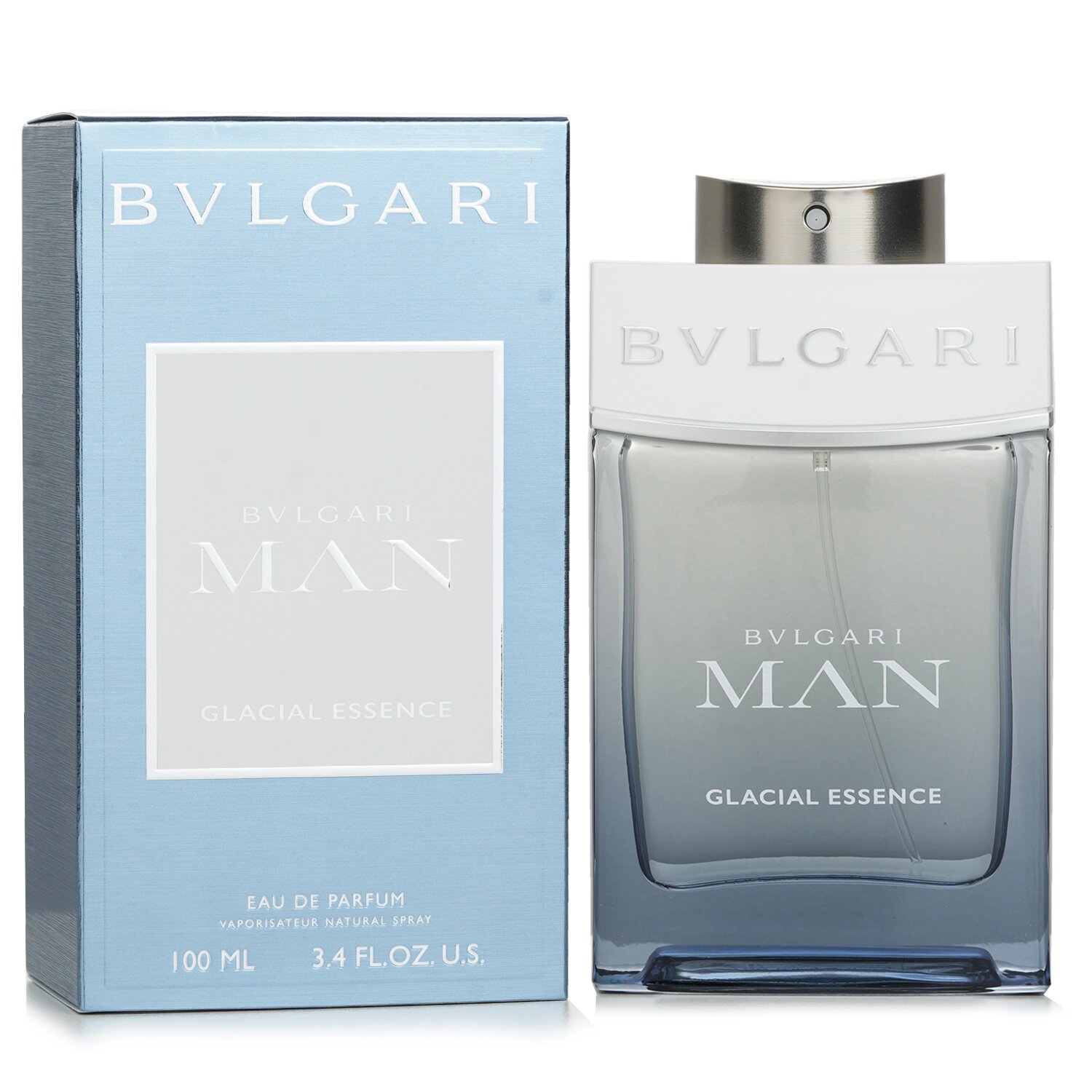 香水(男性用) BVLGARI MAN GLACIAL ESSENCE 100ml Bvlgari Man Glacial Essence Eau De Parfum Spray 100ml/3.4oz - Weee!