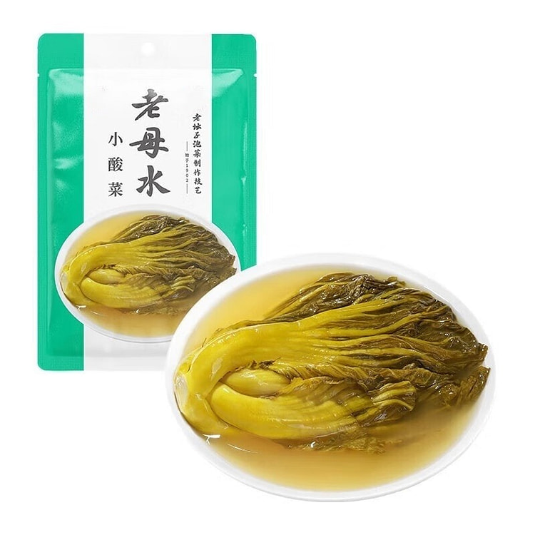 老坛子老母水四川泡菜酸菜咸菜小酸菜 400g*1袋