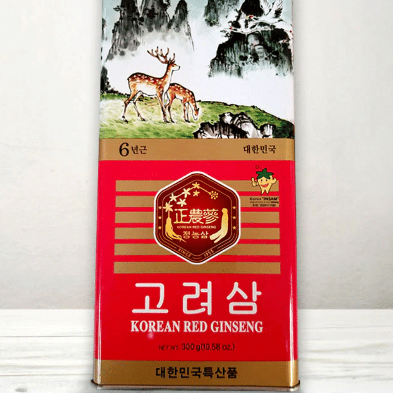 6 Year Korean Good Grade Red Ginseng Roots 300g 300 g