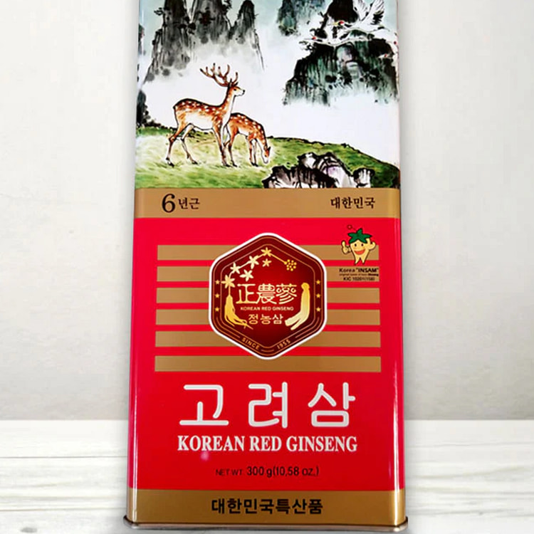 6年韩国优质红参根 300g