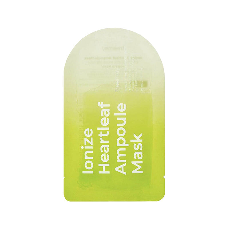 Freemay’s Ionize Heartleaf Ampoule Mask Single 1 each
