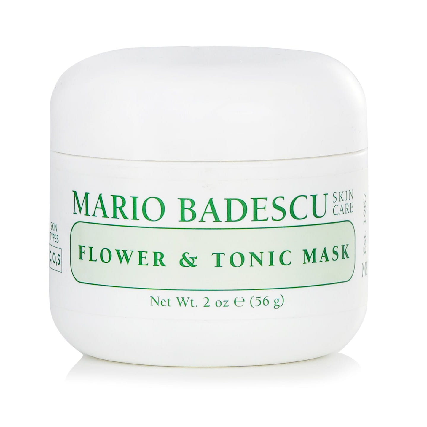 Mario Badescu Flower & Tonic Mask – For Combination/ Oily/ Sensitive Skin Types 59ml/2oz 59 ml