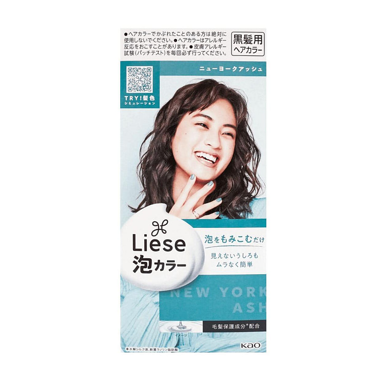 花王 Liese 泡泡染纽约灰 1 份