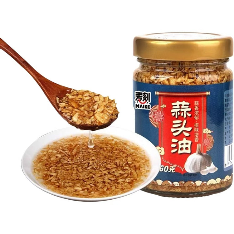 麦刻  正宗潮汕特产蒜头油  160g*1瓶 160 克