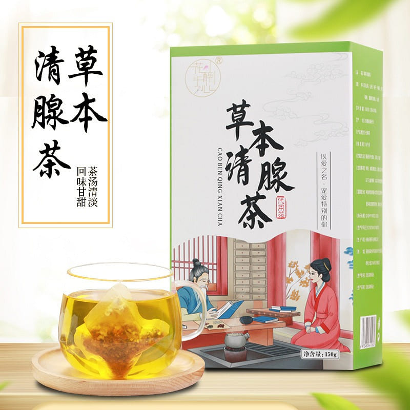 Herbal Cleansing Tea Non-Mammary Gland Passing Tea Dispersing Tea 150g/bag 150 g