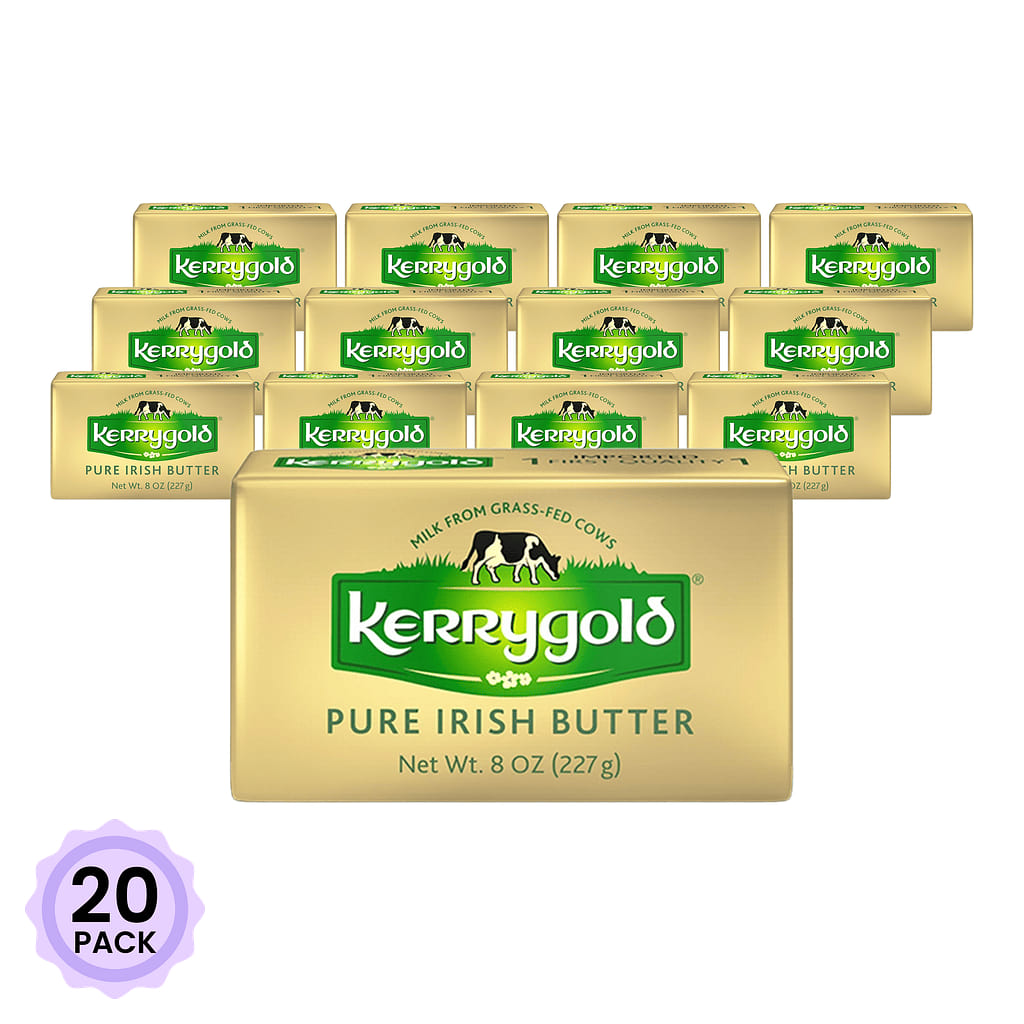 Kerrygold Pure Irish Butter, Salted 8 oz*20 pack