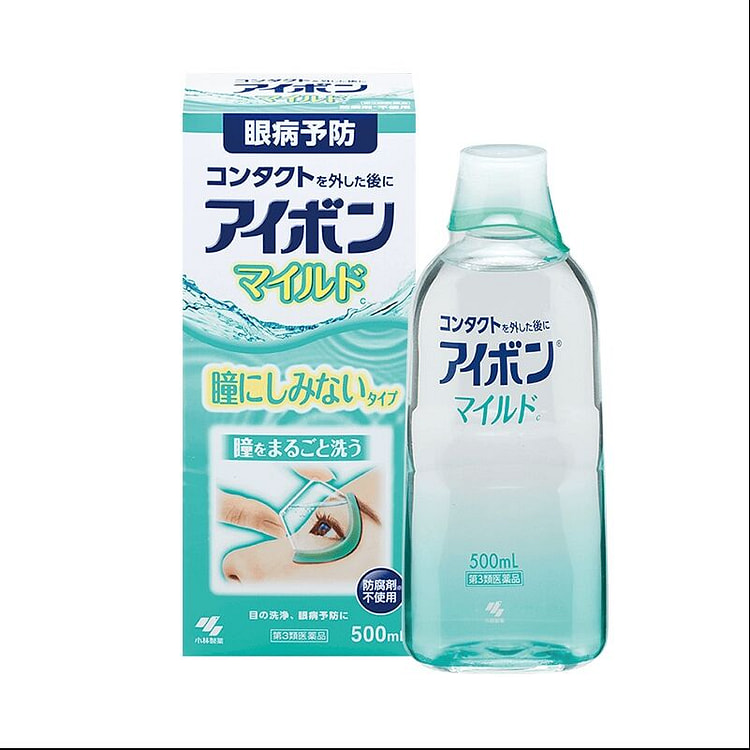 小林制药 洗眼液 温和低刺激型 浅绿色 1 瓶