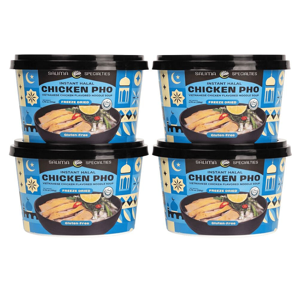 Salima Vietnamese Chicken Pho Bowl, Pack of 4 1 box*4 pack