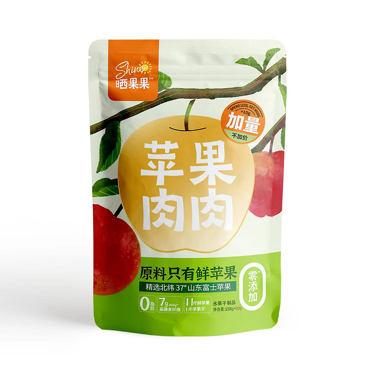 晒果果 0添加苹果肉肉158g