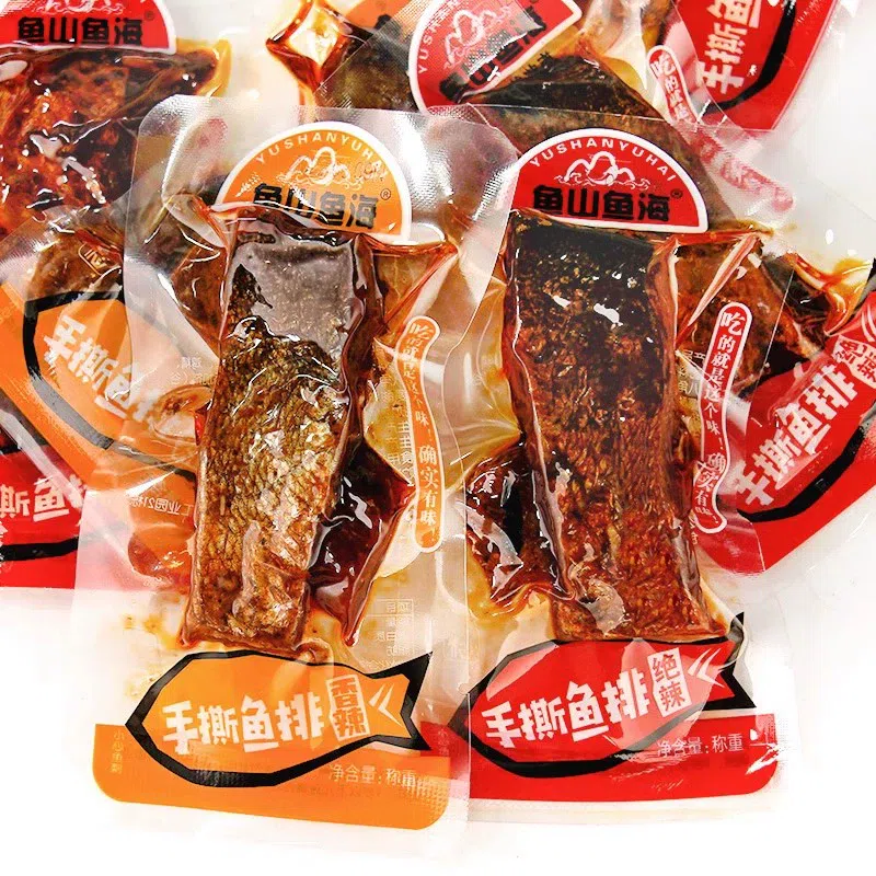 Shredded fish steak spicy flavor 250g*1 bag 250 g