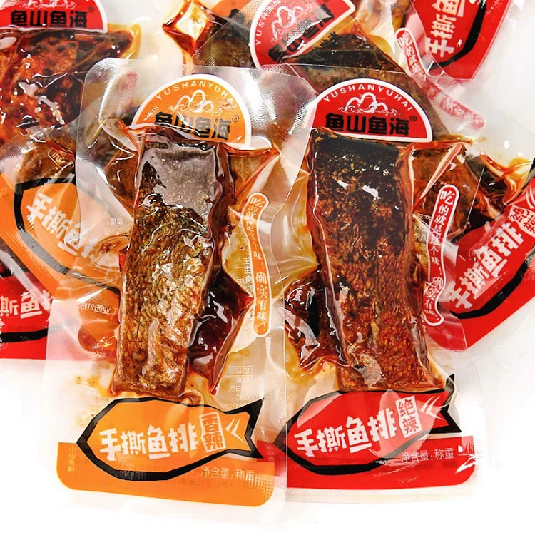 手撕鱼排香辣味250g*1袋