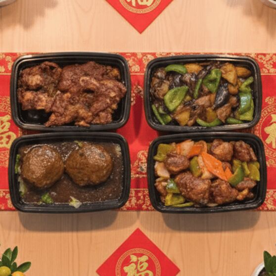 House Combo B 4 dishes 1 each