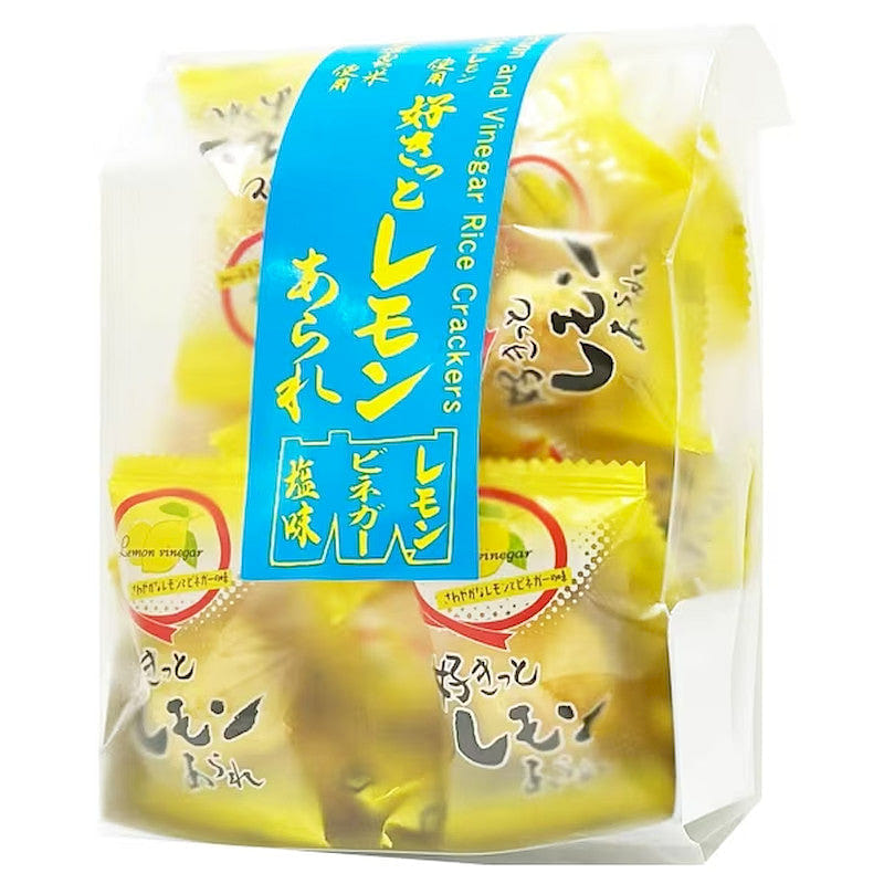 Morihaku Seika Lemon Vinegar Arare 46g 1 each