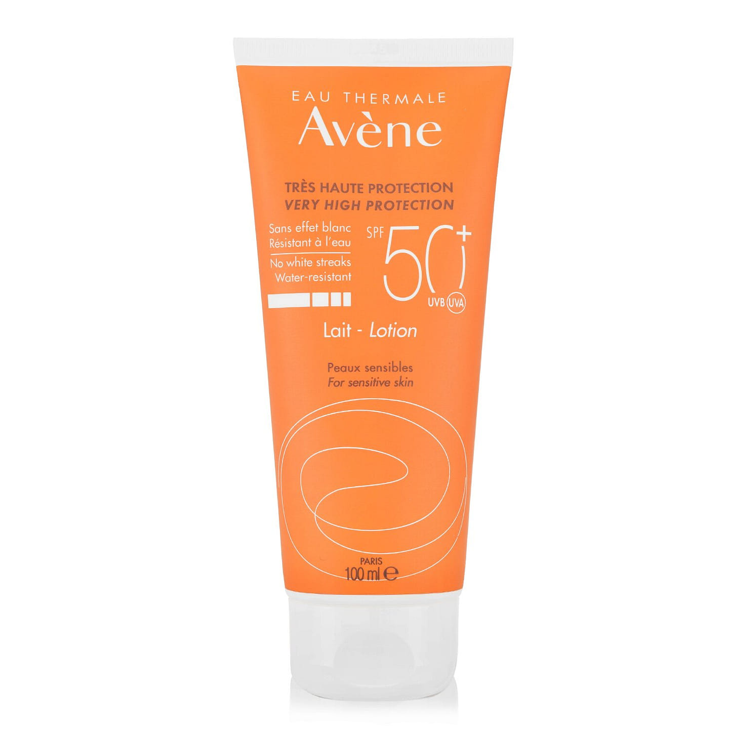 Avene Refreshing and protective fragrance-free sunscreen SPF50+ (sensitive skin) 100ml/3.4oz 100 ml