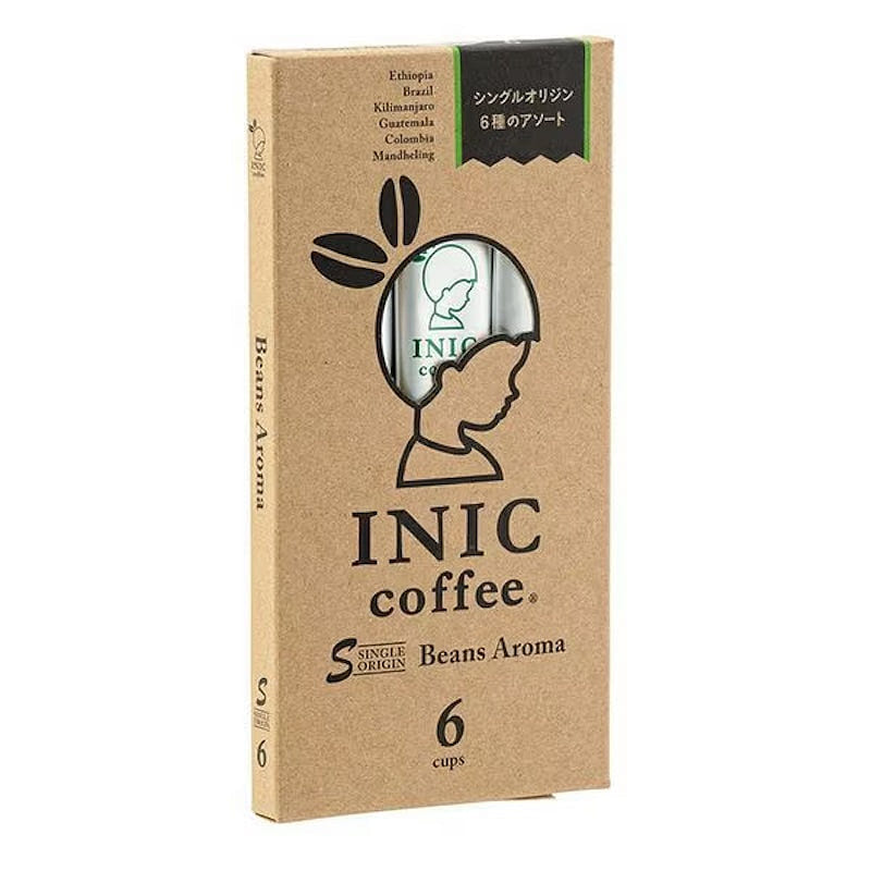 INIC IN-153 Beans Aroma Asst, 6stk [Inst.Coffee] 1 each