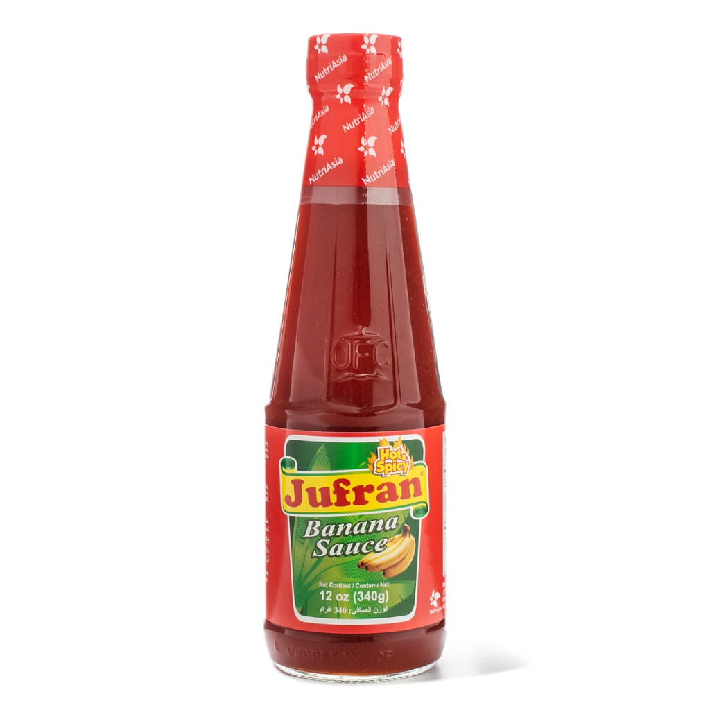 Jufran Banana Sauce Hot Flavor 12 oz