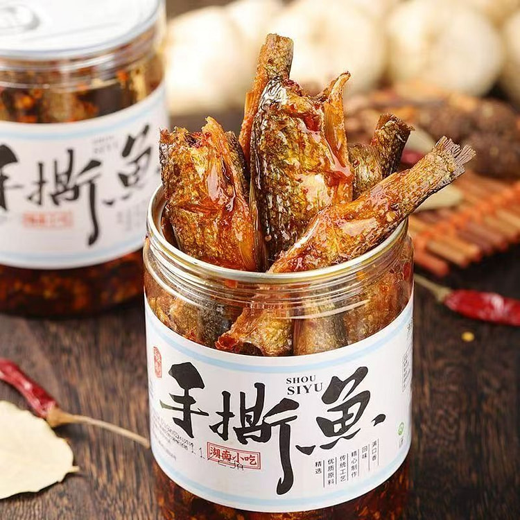 湖南农家特产手撕鱼香辣东江鱼干 288 克